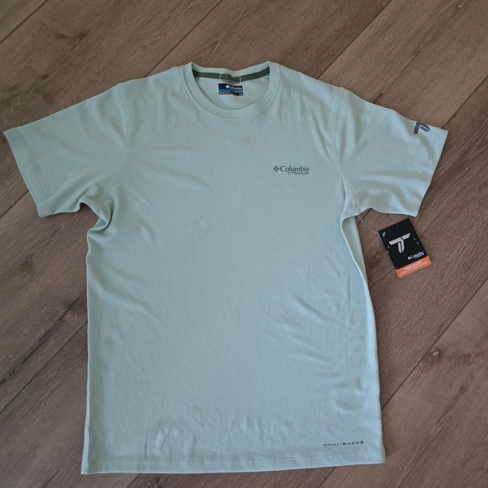Columbia Omni Dry Mountain Tech Tshirt UPF Mens S